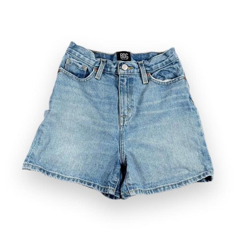 BDG Denim Mom Shorts Womens High-Rise